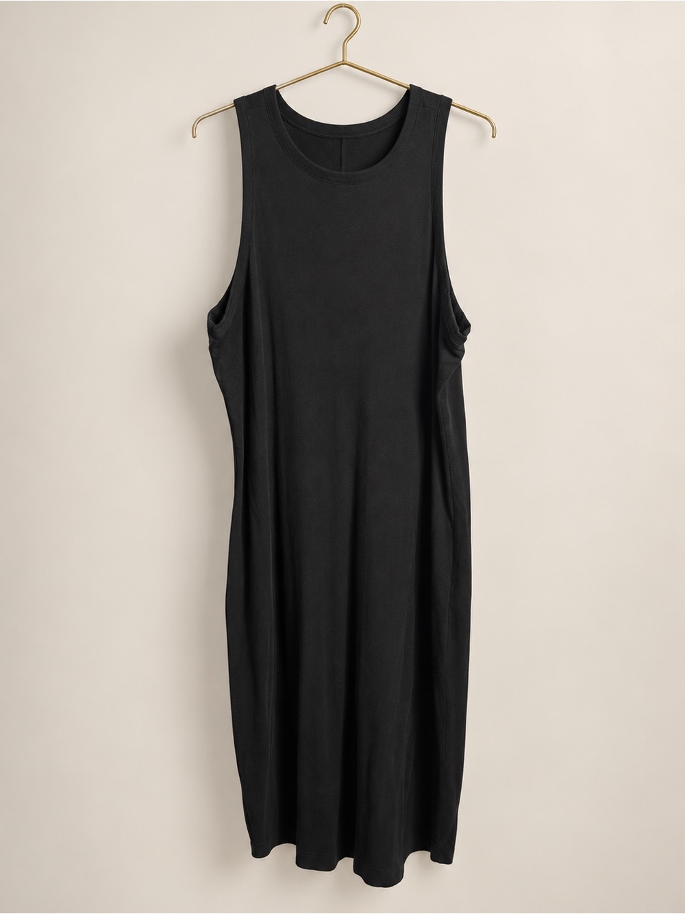 Universal Standard Cai Sleeveless Midi Dress Black Size S 14–16